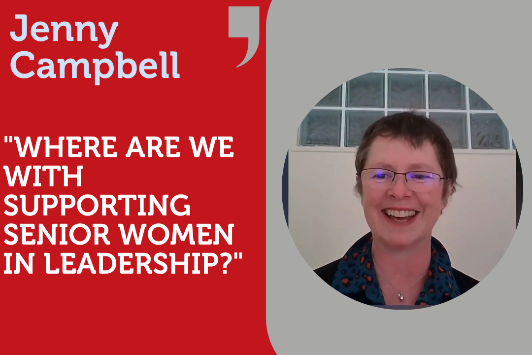 "Where are we with supporting senior women in leadership?" - In ...